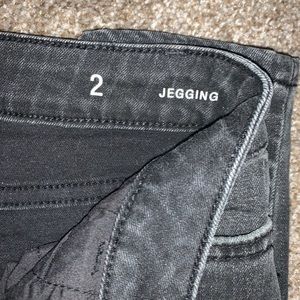 Ana jeggins with detail - black jeans